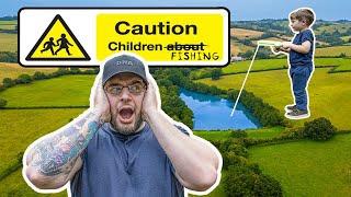 Carp Fishing CHAOS! ️ Taking a 4YR old CHILD Fishing ️