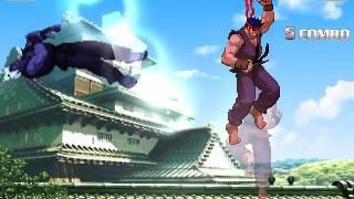 Akuma Oni (Mr.Ansatsuken) VS POTS Ryu (Evil mode by beterhans)