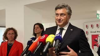 Plenković: "Ako je netko stabilan oslonac hrvatskim građanima i gospodarstvu, onda je to HDZ"