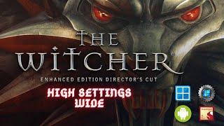 The Witcher: Enhanced Edition Director's cut on Android. Winlator 5.1. Snapdragon 8gen2.