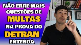 Aprenda tudo sobre as multas de trânsito - SIMULADO DO DETRAN 2022