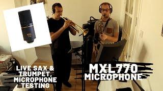 Testing out some new home studio gear (with Alex Bezzina) (MXL770)