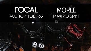 MOREL MAXIMO 6 MKII vs Focal Auditor RSE-165