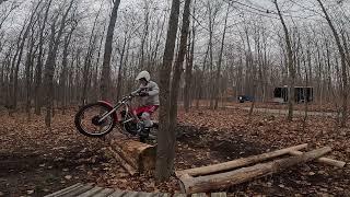 First time riding a Trials Bike