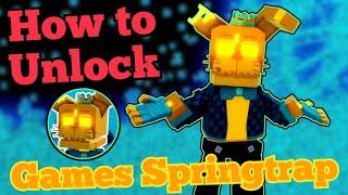 How to Unlock Games Springtrap!!! | Return to Animatronica | Roblox