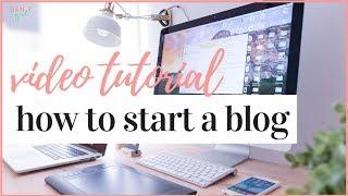 HOW TO START A BLOG IN 2021 | VIDEO TUTORIAL 