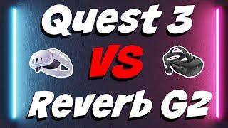 Quest 3 VS Reverb G2! (Is it Better??) #meta #msfs2020  #dcs