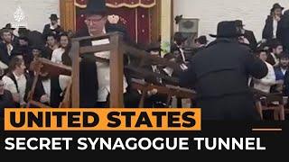 Arrests over secret tunnel at New York synagogue