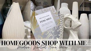 HOMEGOODS SHOP WITH ME HAUL | MODERN, NEUTRAL APARTMENT HOME DECOR FINDS | VLOG 2023