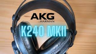 footage of the AKG K240 MKII