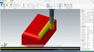 Create Solid & Toolpath Swept 3D in Mastercam