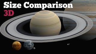 Planet Size Comparison | Solar System 3D - 2020