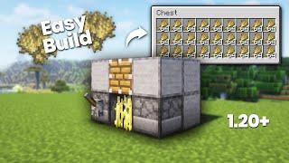 Easy automatic wheat farm 1.20+ Java, MCPE, Win10, Bedrock