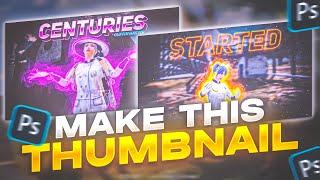 How To Make Thumbnail Like Synzx | How To Make Bgmi Montage Thumbnail | Bgmi Montage Thumbnail