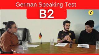 German Speaking Test Level B2 , 2024, Goethe-Zertifikat Mündliche Prüfung  B2,