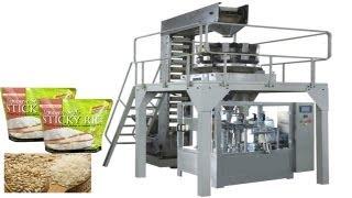 MultiHead Weigh Filling VFFS Packaging Machine for Large Bags food packing equipment for Granules