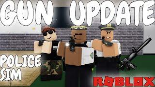 MAJOR CUSTOM GUN UPDATE!! Roblox Policesim NYC