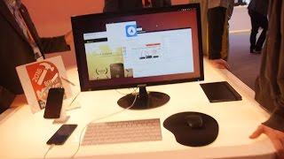 Ubuntu booth tour at MWC 2016, Convergence, Phones, Tablets, Drones, IoT and more