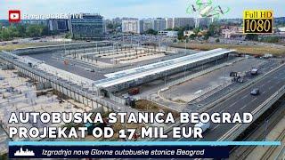 Izgradnja nove Glavne autobuske stanice Beograd koštala 17 miliona EUR