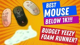 BEST WIRELESS GAMING MOUSE BELOW 1K + BUDGET FOAM RUNNERS REVEAL - Tagalog