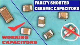 How to identify shorted capacitors, you don’t need to inject any voltages