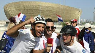 Paris-Katar: Mit dem Fahrrad zur WM | AFP