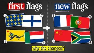 How Countries' Flags Have Changed Drastically Over Time