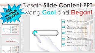 Cara Membuat Desain Slide Isi PPT yang Elegant and Cool