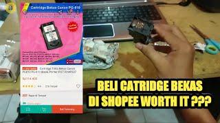 Unboxing CATRIDGE Bekas Seharga 114 Ribuan yang Saya Beli Di shopee, Layakkah ???