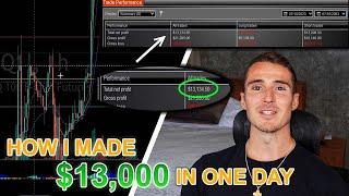 +$13,000 Full NQ Trade Breakdowns & Strategy 7/10