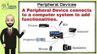 What Are Peripheral Devices Of A Computer| Types of Peripheral devices | by Abdul Wajid Urdu/Hindi