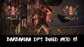 Neverwinter Barbarian DPS Build Mod 18 (AOE+ST)