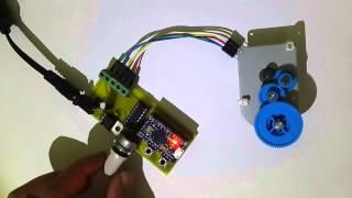 Arduino ~ Step Motor Hız ve Yön Kontrol Devresi