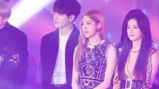 BTS Jungkook - BLACKPINK Rosé / MOONLIGHT (SBS Gayo Daejun 2018 Rosekook Moments)