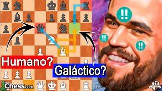 Magnus Carlsen NO es un SER humano es un SER Galáctico!