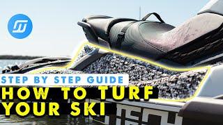 HOW TO INSTALL JET TECH TRACTION TURF TO YOUR JETSKI - SEADOO 2022