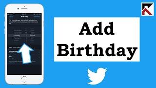 How To Add Your Birthday Twitter App