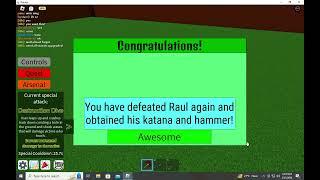 The RIGHT ANSWER in RAUL Question in BEAT Up Dummies Simulator on ROBLOX!