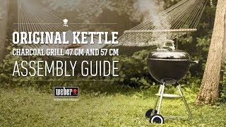 Weber Original Kettle 47cm and 57cm Charcoal Grill Assembly Guide