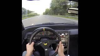 Honda CRX - B18C all motor - hitting 10300rpm in 4th