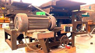 Restoraton From An old Woodworking Shop // The Best Restored Giant Woodworking Machine Of The 70s