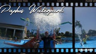 Waterslides at Paphos Aphrodite Waterpark | Cyprus | 2023 | 