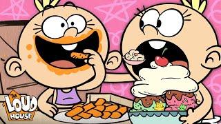 Baby Lily's Yummiest Food Moments!  w/ Lincoln, Luna,  | Compilation | The Loud House