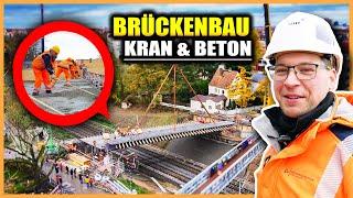 BRIDGE SETTING & CONCRETING - From heavy transport to crane use with concreting! | Home Build Sol...