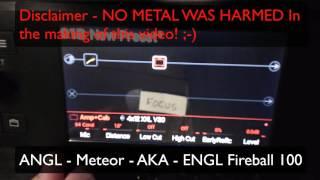 Line 6 Helix - ANGL Meteor - AKA ENGL Fireball 100