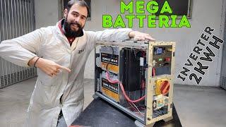 Ho Costruito una Mega Batteria Power Bank Portatile a Basso Costo da 2kWh con LiFePO4 - Fai Da Te