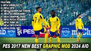 PES 2017 NEW BEST GRAPHIC MOD 2024 AIO