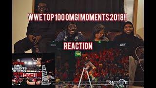 WWE Top 100 Omg Moments Of 2018 ! | Reaction