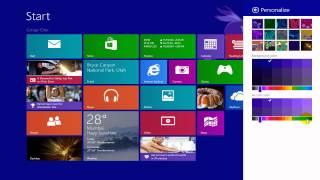 How to Change Windows 8.1 Start Screen Background Wallpaper Image 2013 - Easily