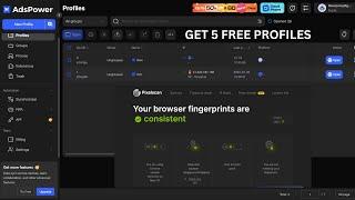 AdsPower |  Antidetect Browser |  Manage Multiple Accounts Safely | Free Trial & Setup Guide